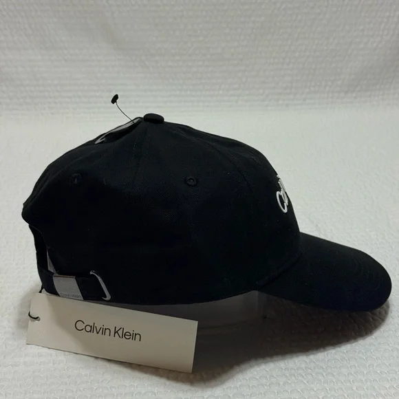 Calvin Klein Black Baseball Cap - Picture 5 of 7